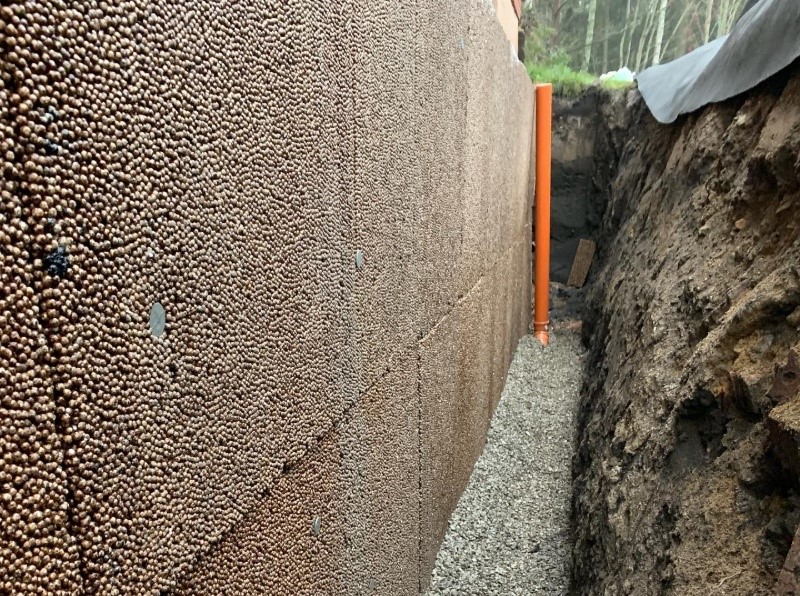 Dränering & Tilläggsisolering Husgrund