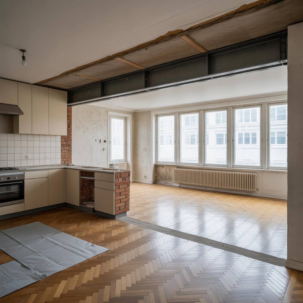 rivning av barande vagg kostnad anmalan och forstarkning